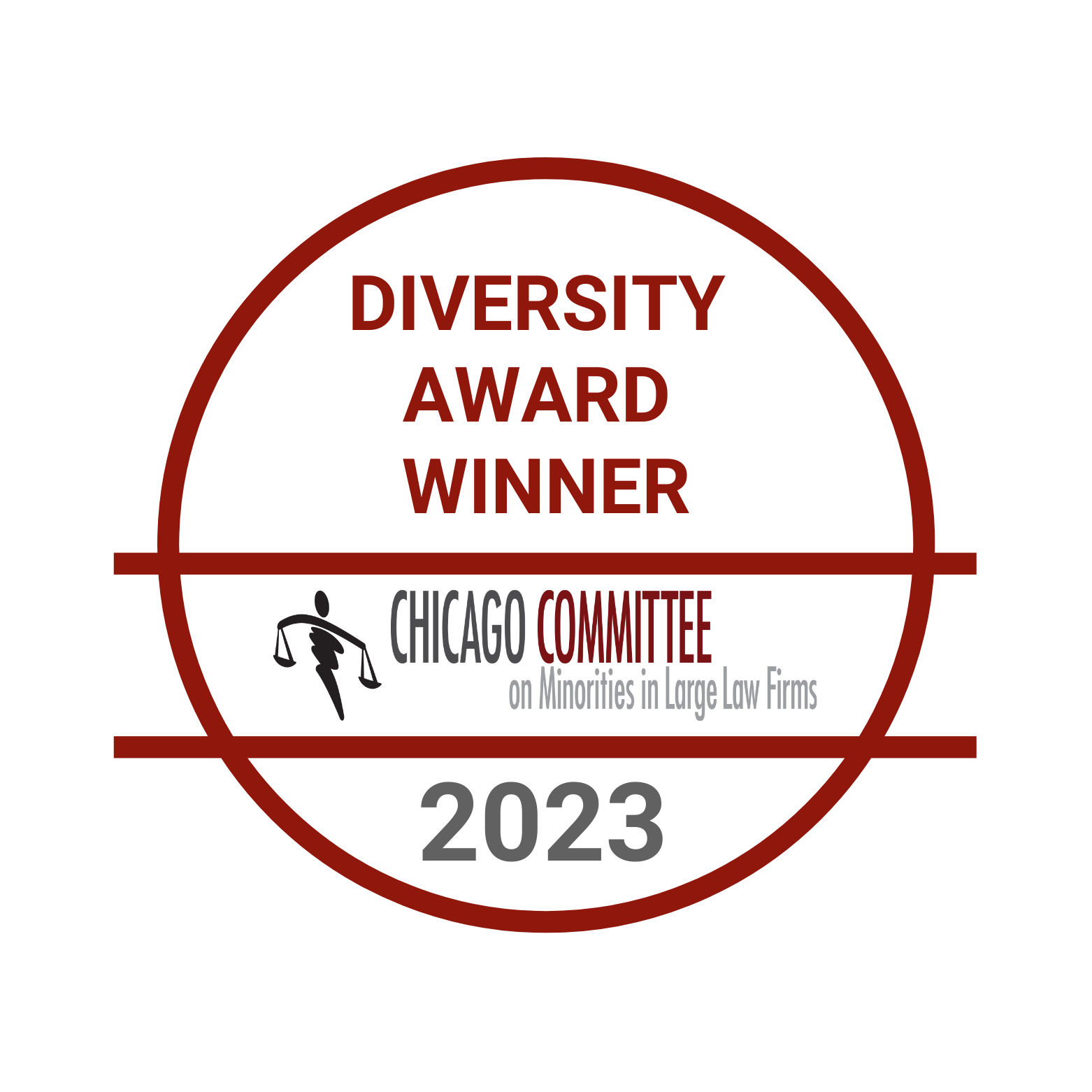 Chicago Committee Diversity Award Winner Badge 2023